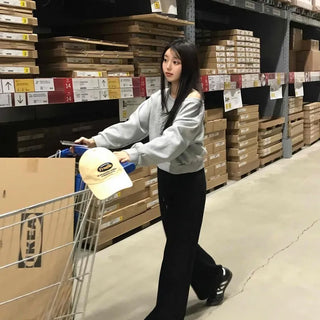 Basic Semi Bootcut Sweatpants