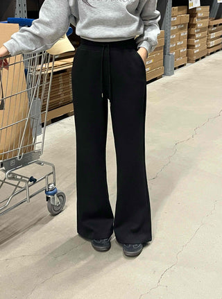 Basic Semi Bootcut Sweatpants