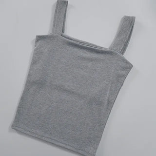 Mibo Square Neck Crop Sleeveless