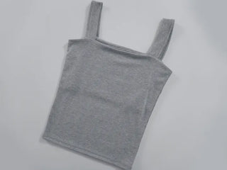 Mibo Square Neck Crop Sleeveless