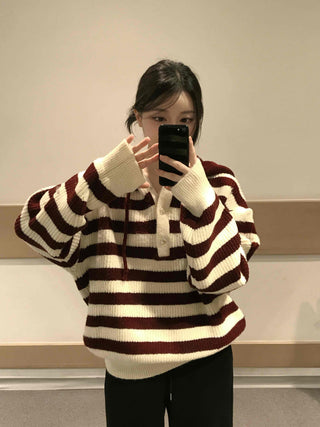 Striped Avant-garde Hoodie