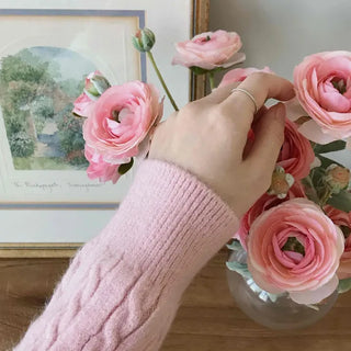 Fluffy Cable Cardigan