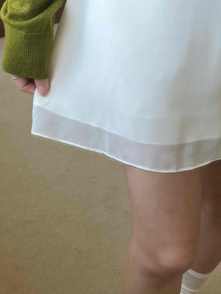 See-through Organza Layering Skirt