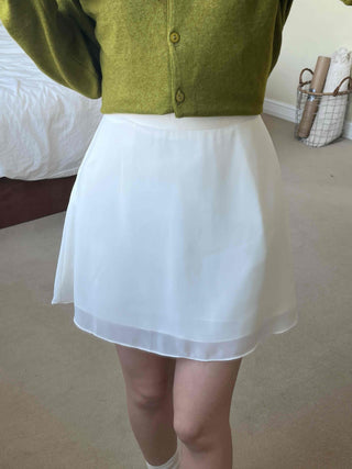 See-through Organza Layering Skirt