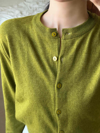 Basic Button Knit Cardigan