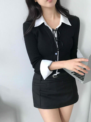 Classic Slim Fit Knit Shirt