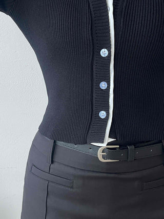 Classic Slim Fit Knit Shirt