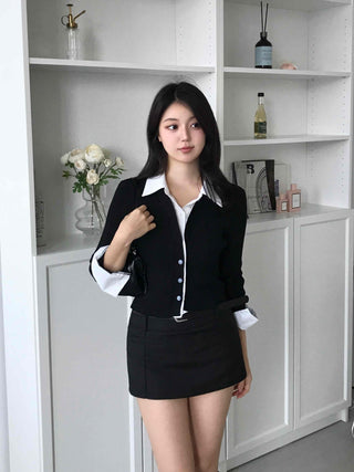 Classic Slim Fit Knit Shirt