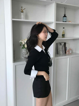 Classic Slim Fit Knit Shirt
