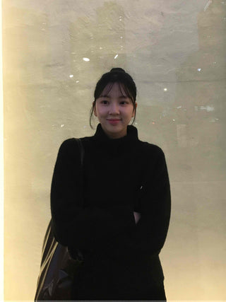 Simple Turtleneck Loose Fit Knit