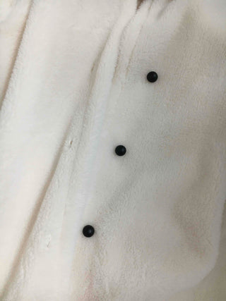 High-neck Cozy Fleece Half Coat