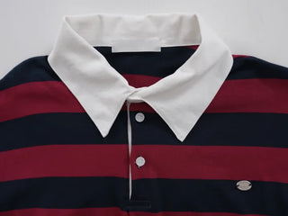 Kumi Loose Fit Striped Short Sleeve