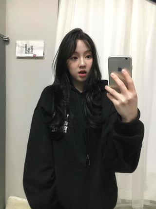 Back-point Loose Fit Hoodie