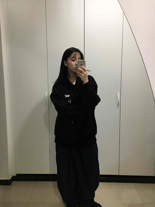 Back-point Loose Fit Hoodie