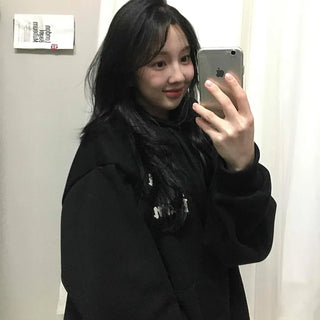 Back-point Loose Fit Hoodie