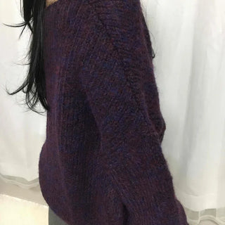 Balloon Sleeve Loose Knit