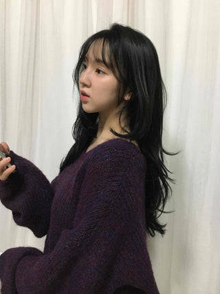 Balloon Sleeve Loose Knit