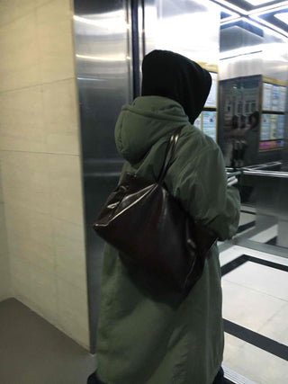 Hooded Maxi Field Coat