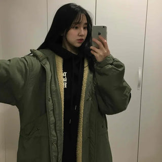 Hooded Maxi Field Coat