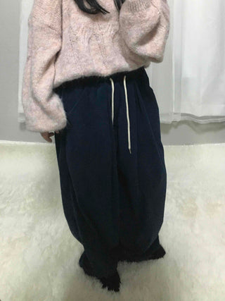 Cozy Fit Corduroy Double Pintuck Long Pants