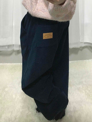 Cozy Fit Corduroy Double Pintuck Long Pants