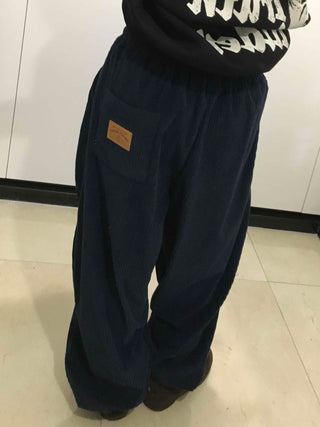 Cozy Fit Corduroy Double Pintuck Long Pants