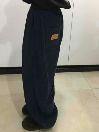 Cozy Fit Corduroy Double Pintuck Long Pants