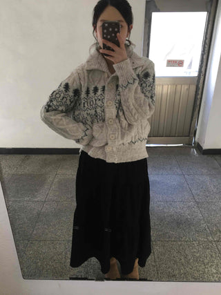 Americana Long Skirt