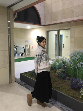 Americana Long Skirt