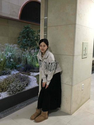 Americana Long Skirt