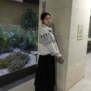 Americana Long Skirt