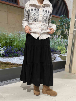 Americana Long Skirt