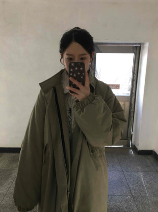 Classic Long Padded Field Jacket