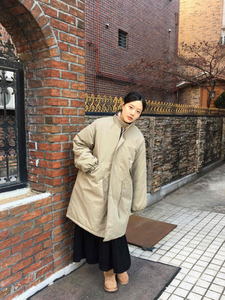 Classic Long Padded Field Jacket