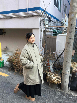 Classic Long Padded Field Jacket