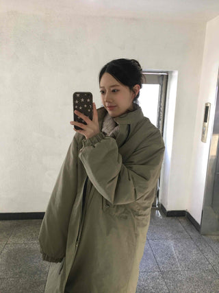 Classic Long Padded Field Jacket