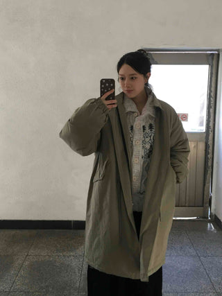 Classic Long Padded Field Jacket