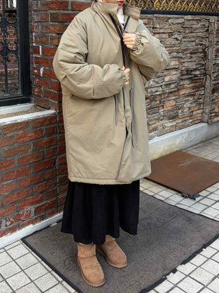 Classic Long Padded Field Jacket