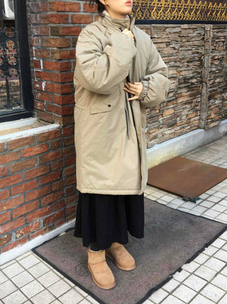 Classic Long Padded Field Jacket