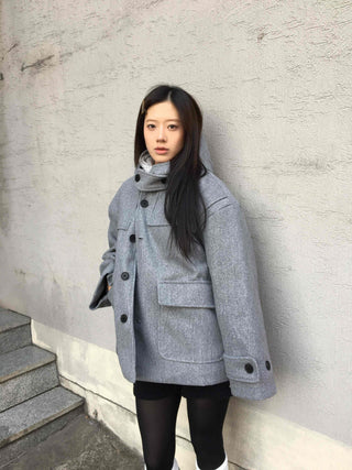 Tokyo Half Hood Coat