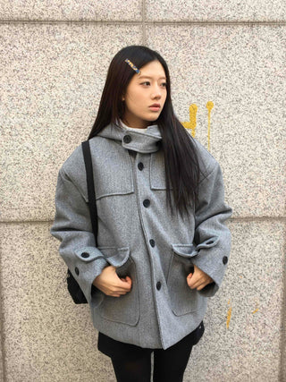 Tokyo Half Hood Coat