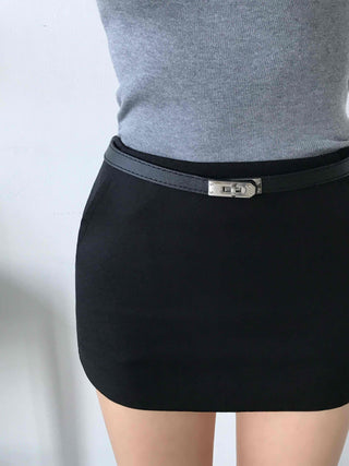 Daily Slim Mini Skirt
