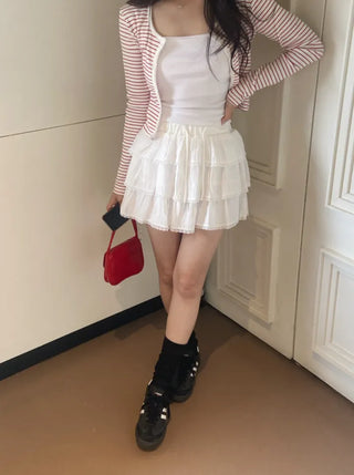 Rone Frill Mini Skirt