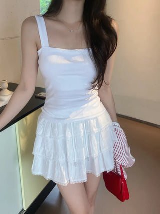 Rone Frill Mini Skirt