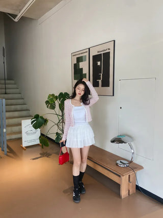 Rone Frill Mini Skirt