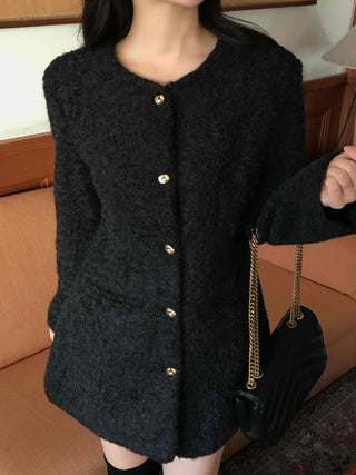 Winter Minimal Hairy Dress