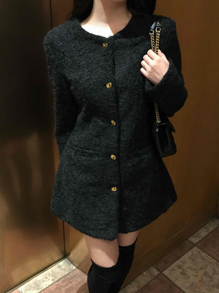 Winter Minimal Hairy Dress