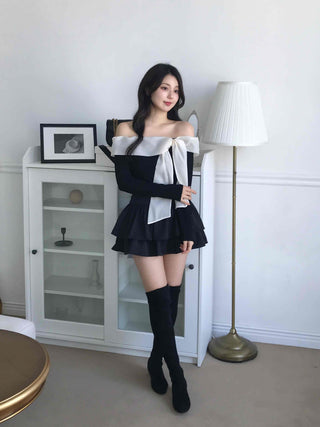 Ballerina Flare Mini Skirt