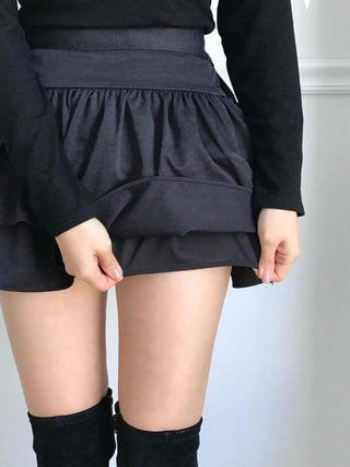 Ballerina Flare Mini Skirt