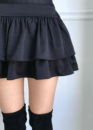 Ballerina Flare Mini Skirt